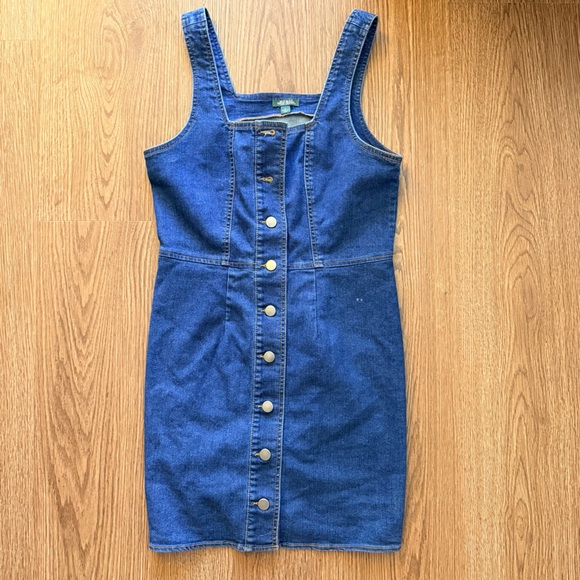 Wild Fable Denim Button front dress size small - Picture 1 of 6